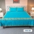Pacific Blue Emboridery Bed Sheet