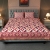 Pattern Play Printed Bed sheet – Maroon Magic, 2 image