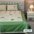 Evergreen Elegance Bedsheet (Hand-Stitched Design)