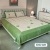 Evergreen Elegance Bedsheet (Hand-Stitched Design), 3 image