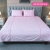 Baby Pink Embroidery Bedsheet