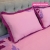 Pink Lavender Applique Bedsheet, 4 image