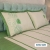 Evergreen Elegance Bedsheet (Hand-Stitched Design), 4 image