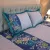 Ash Floral Elegance Embroidery Bedsheet, 3 image