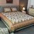 Blossom Dreams Print Bed Sheet – Bottle Green