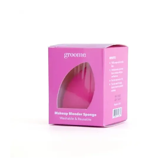Groome Makeup Blender Sponge - Pink