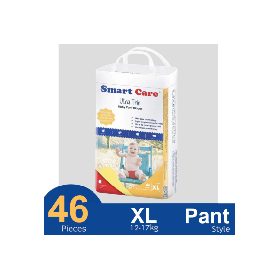Smart Care Baby Pant Diaper- Ultra Thin (12-17 Kg)