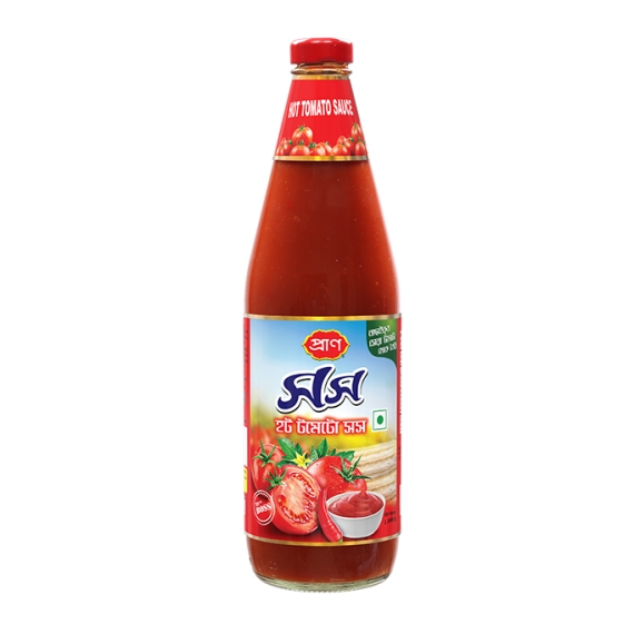 PRAN Sauce Tomato 1000gm Glass-Bottle
