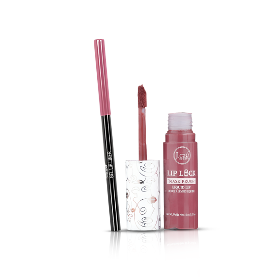 Wet & Wild E654C ( Never Petal Down ) and J.cat 102 Introvert