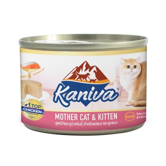 Kaniva Mother & Kitten Can Food Chicken 170gm