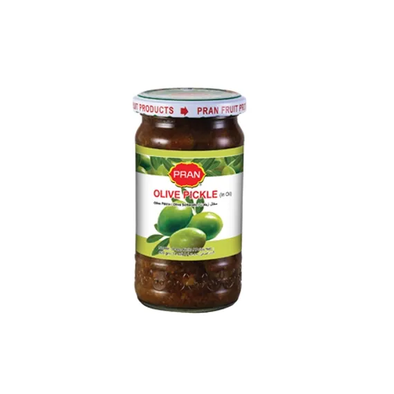 PRAN Pickle Olive 400 g Glass Jar