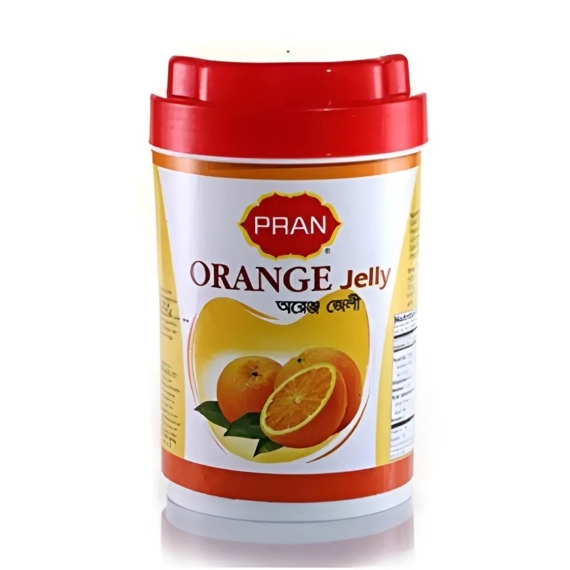 PRAN Orange jelly 900gm plastic jar